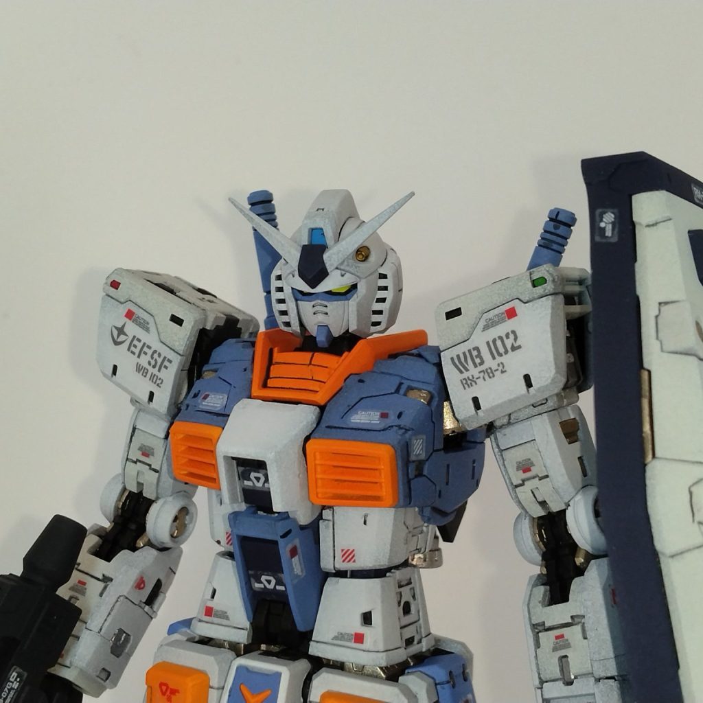 RGガンダム ver2 塗装済4体セット ジャンク品 RGガンダム ver2 塗装済4