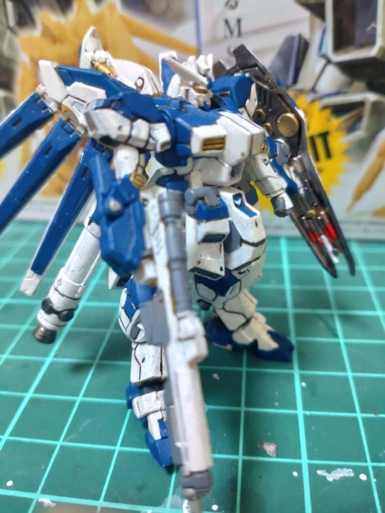 シールド裏を塗るのが楽しかった。