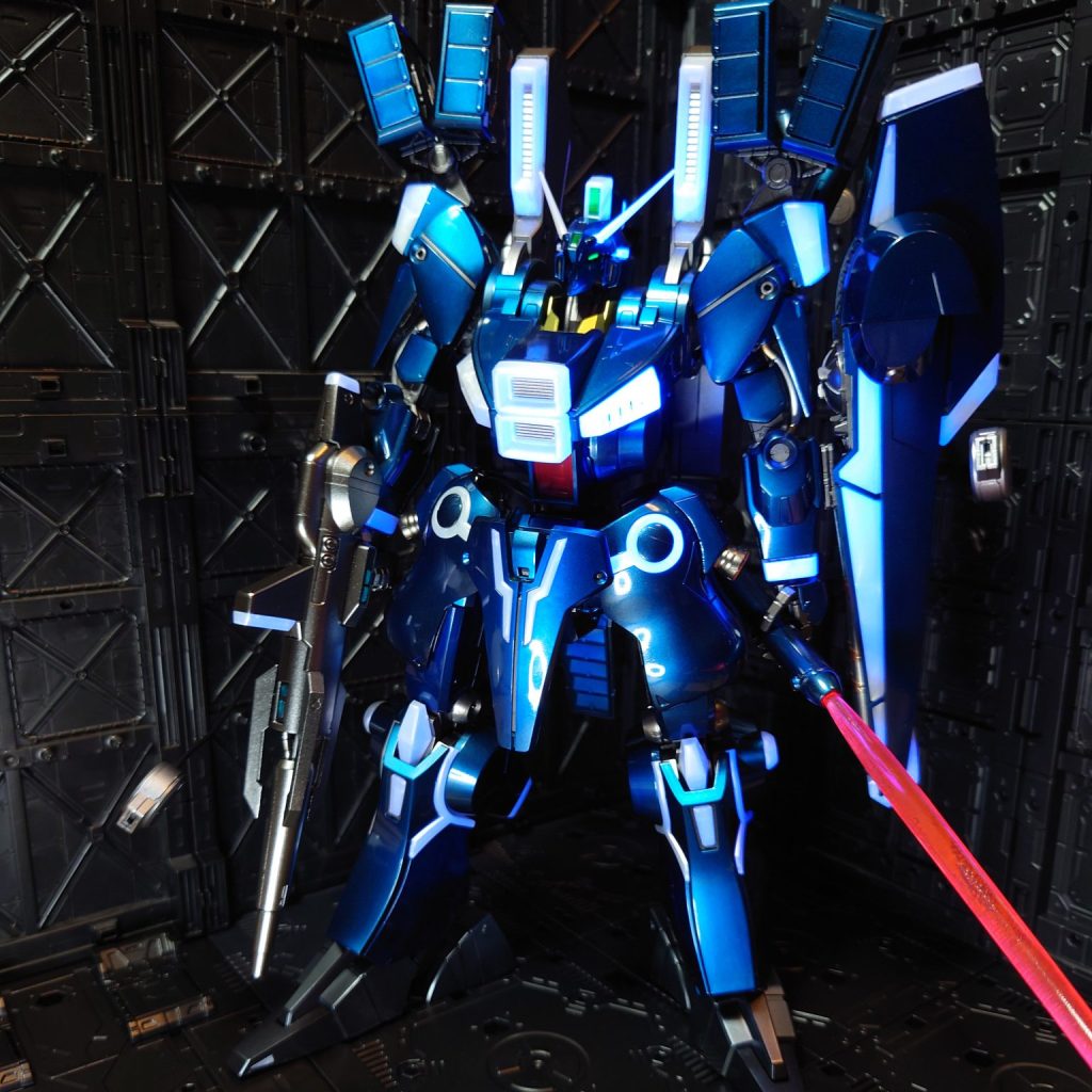 キャンディー塗装 ガンダムMk-V｜フィン工房さんのガンプラ作品