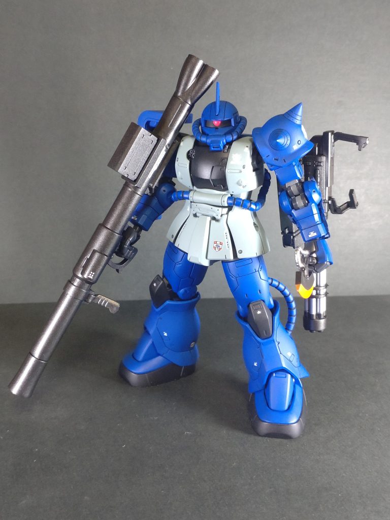 ガトリングは地元の模型店でなにかのオマケでもらったものをオプションパーツのアームで接続してます😁