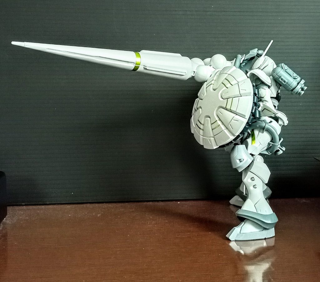 ギャン(GQ)＋軍警ザク–2枚目/制作者：フィル|ω•)ﾁﾗｯ✨