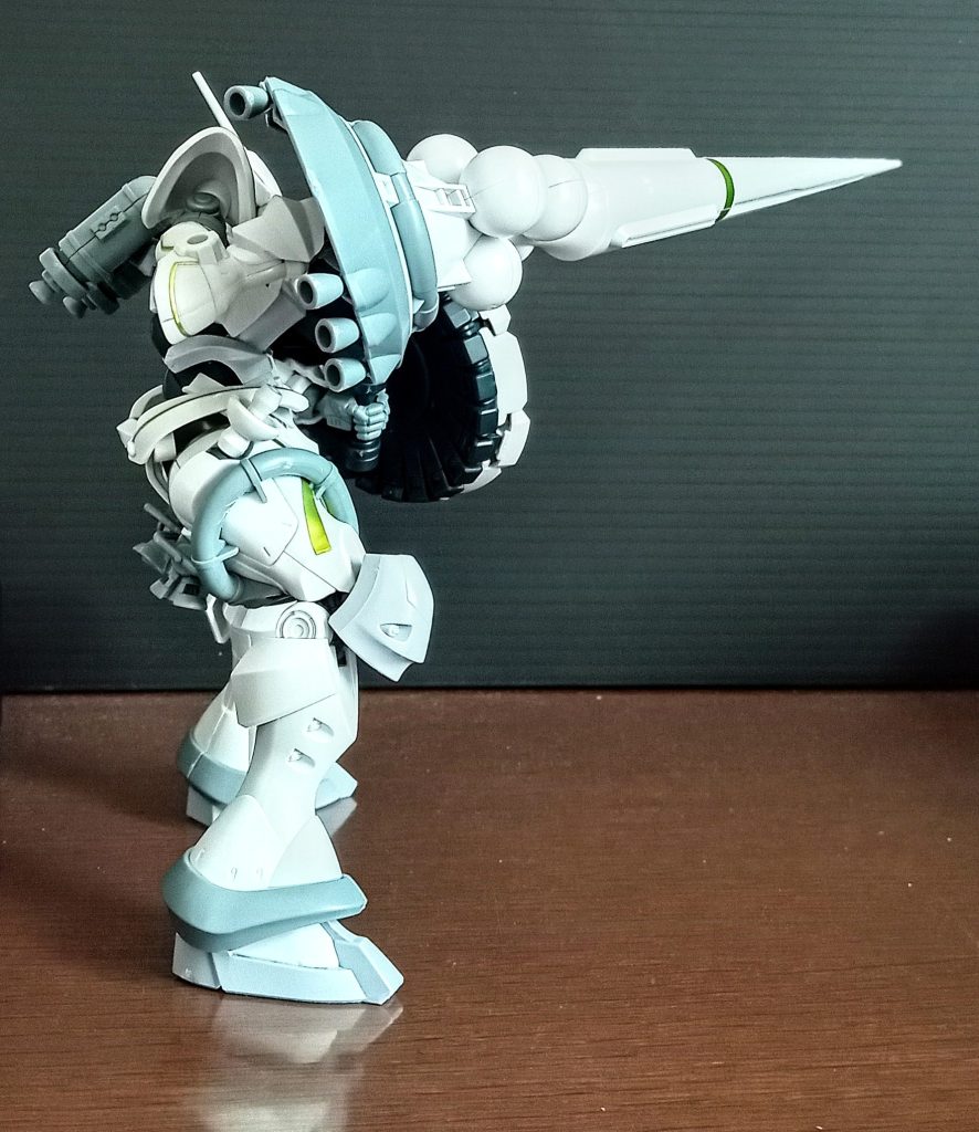 ギャン(GQ)＋軍警ザク–3枚目/制作者：フィル|ω•)ﾁﾗｯ✨