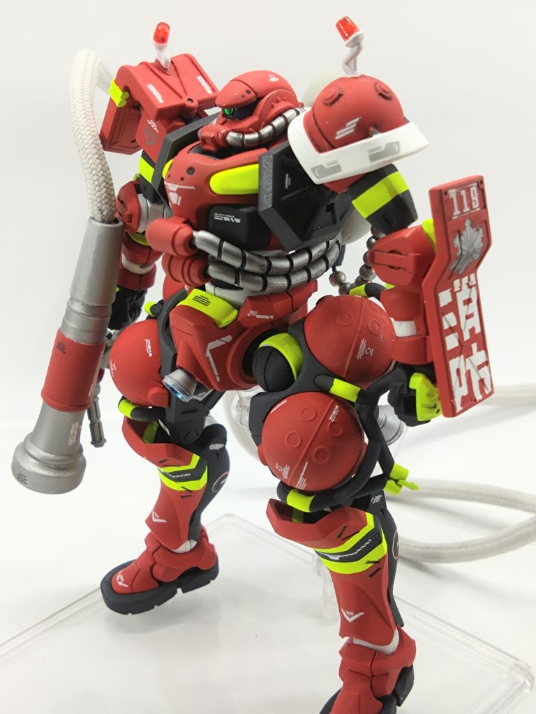 HG軍警ザク→消防ザク