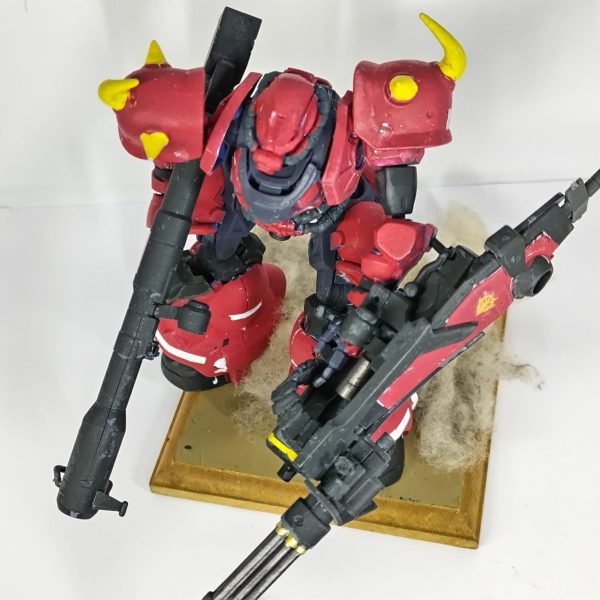 グフC型　ホバーエフェクト付簡易ベース