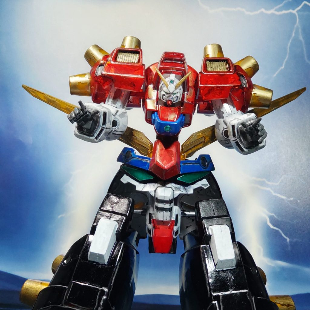 デビルガンダム　全塗装品　1/144 グラデーション塗装　Gガンダム HGCE 1/144 デスティニーガンダム グラデーション全塗装仕上げ