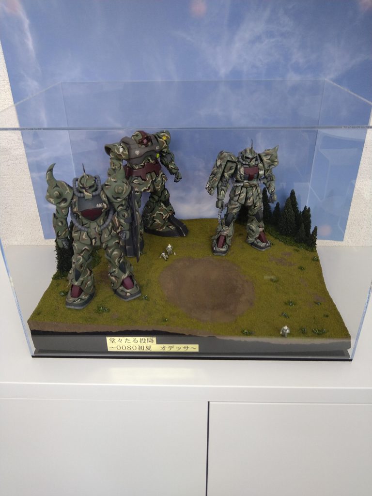 作品名：今度の日曜日に<p>友人と2人で、模型の展示会に出展します。 去年も出させて頂いたのですが、思ったより出展者も多くて活気があったので、今年も色んな作品に出会えるのが楽しみです😆 (今年は出展希望が多くて、抽選でした😳) ちなみに私は、 昨年 […]</p>