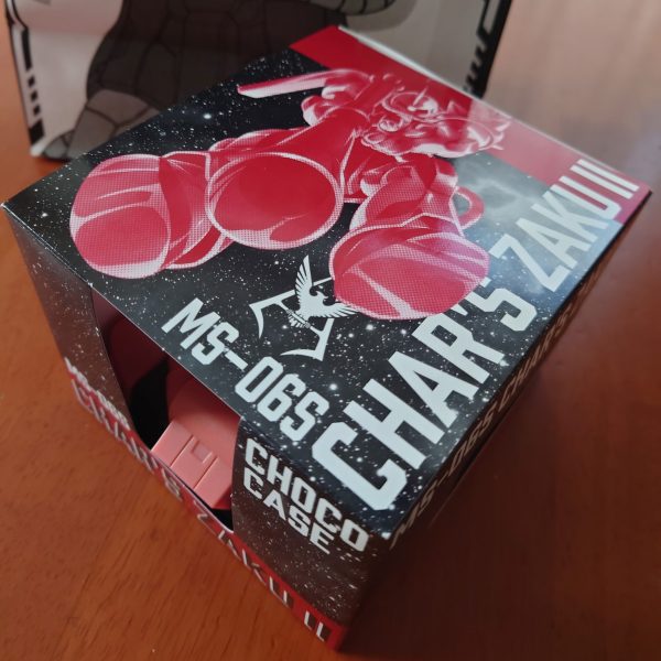 シャア専用ザクⅡ　チョコケース（2025年2月喫食）