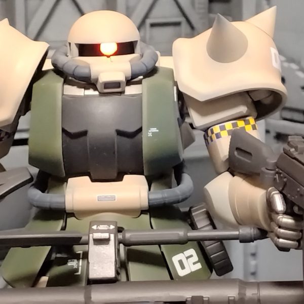 ●高機動型ザクII小改造