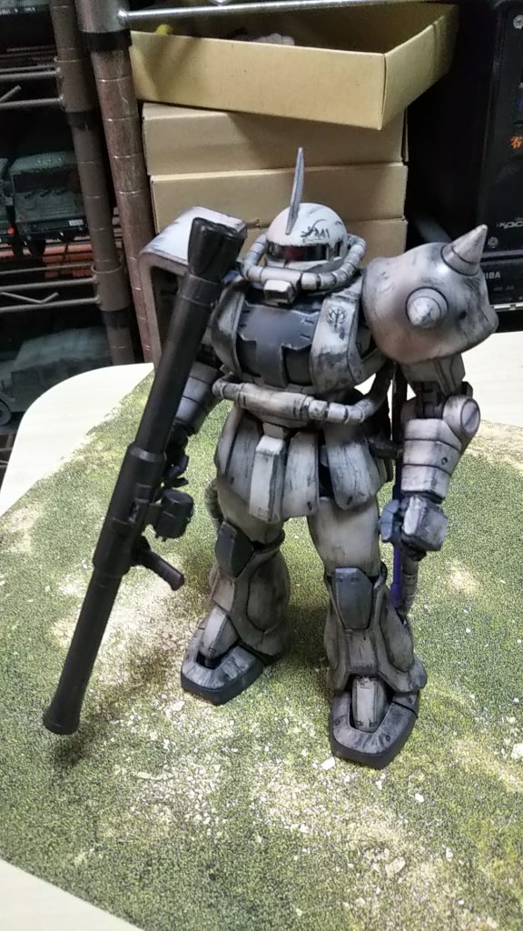 汚しすぎました💦