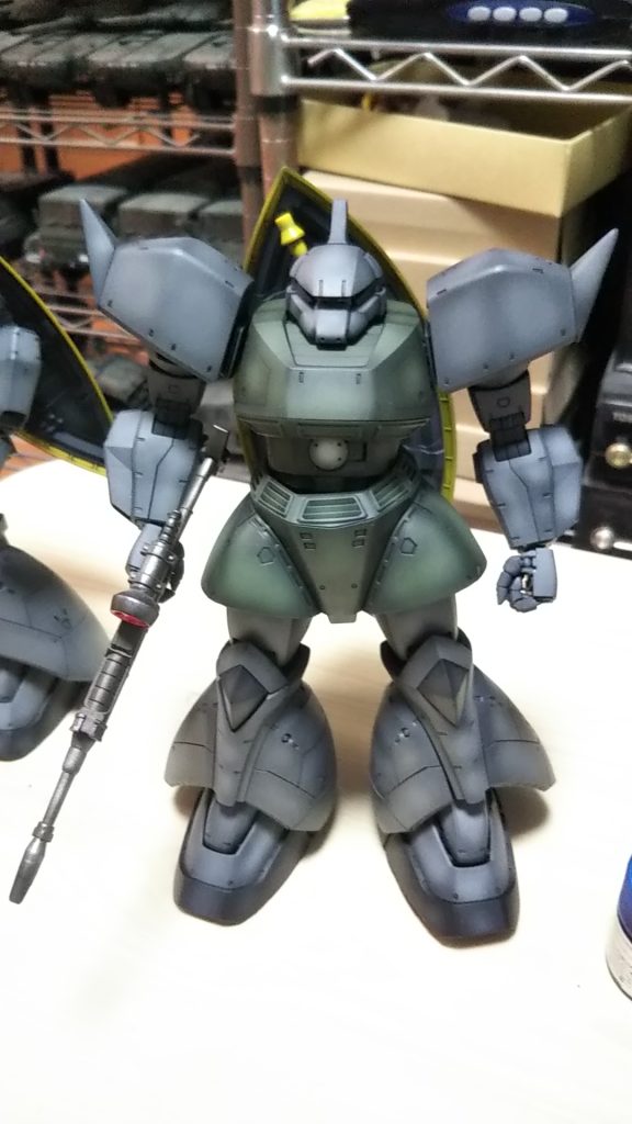 ゲルググ再び再塗装–3枚目/制作者：@fomp4310