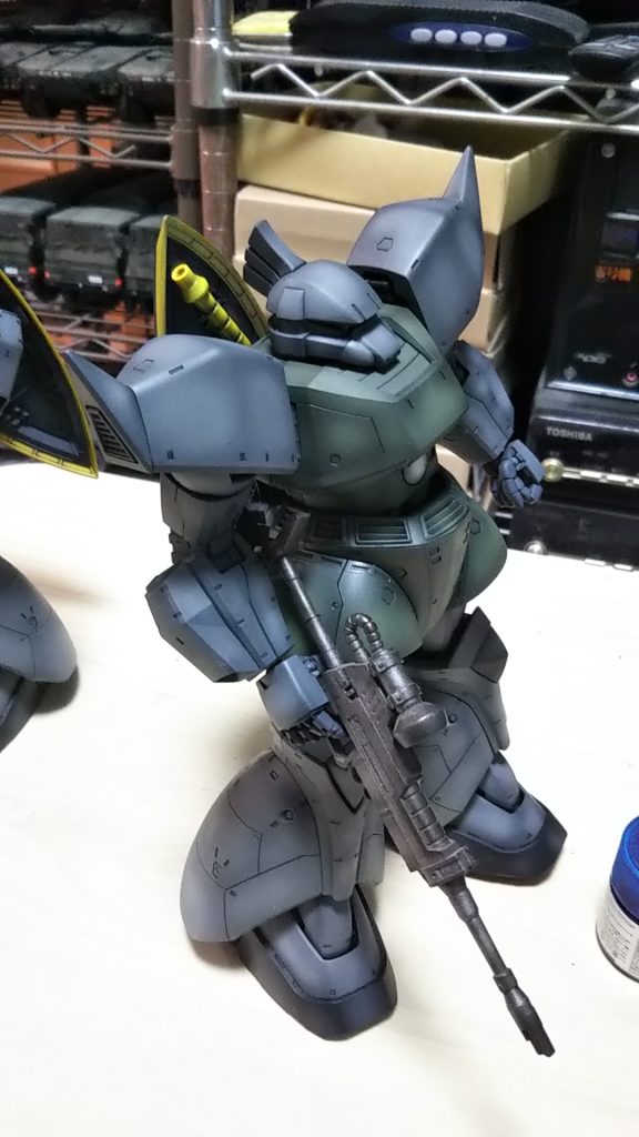 ゲルググ再び再塗装–5枚目/制作者：@fomp4310