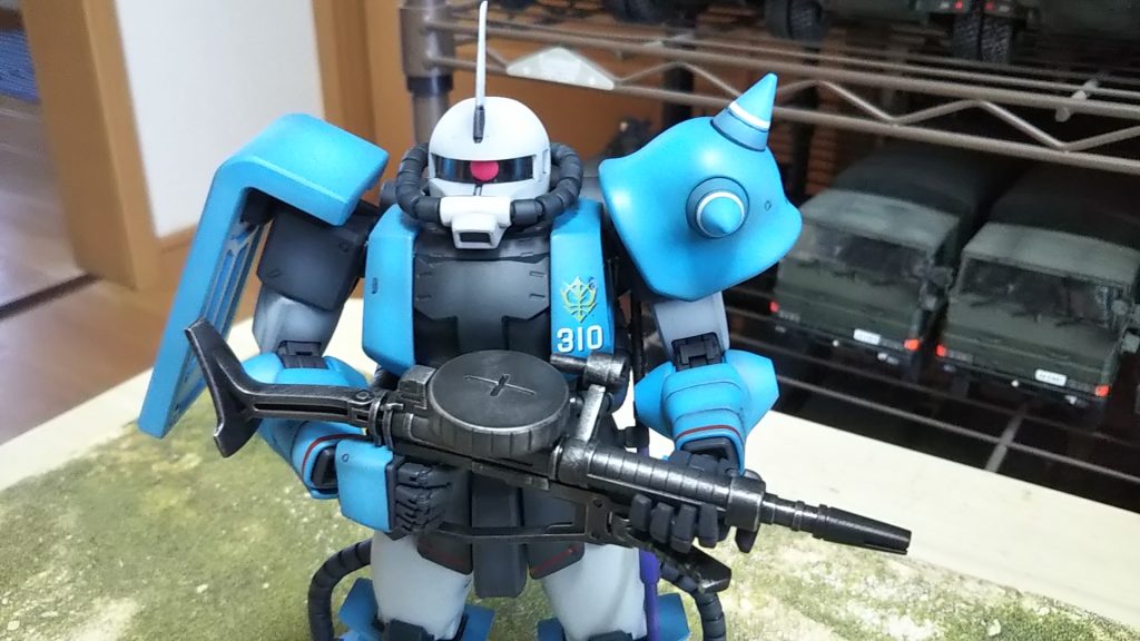 エースのザク（貰うのが戦艦沈めるより難しいらしい💦）