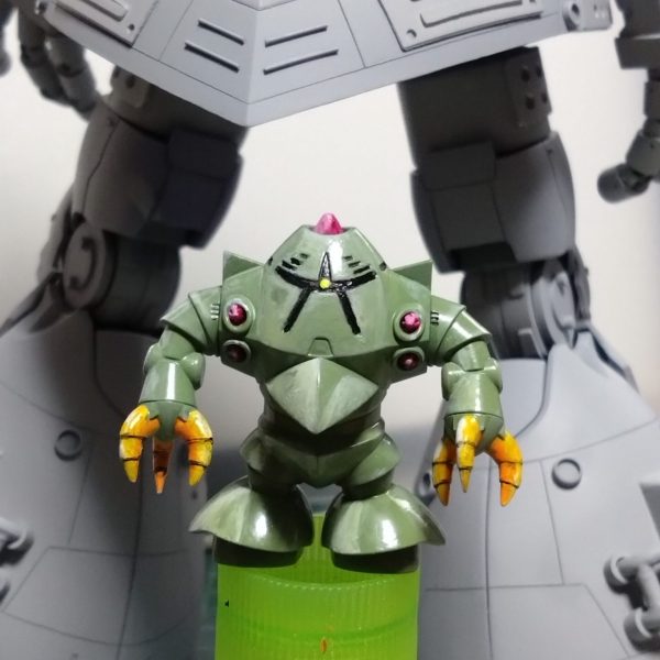 チョコサプ 機動戦士ガンダム ゾック 全塗装 ガンプラ 完成品 チョコサプ 機動戦士ガンダム ゾック 塗装済 - メルカリ