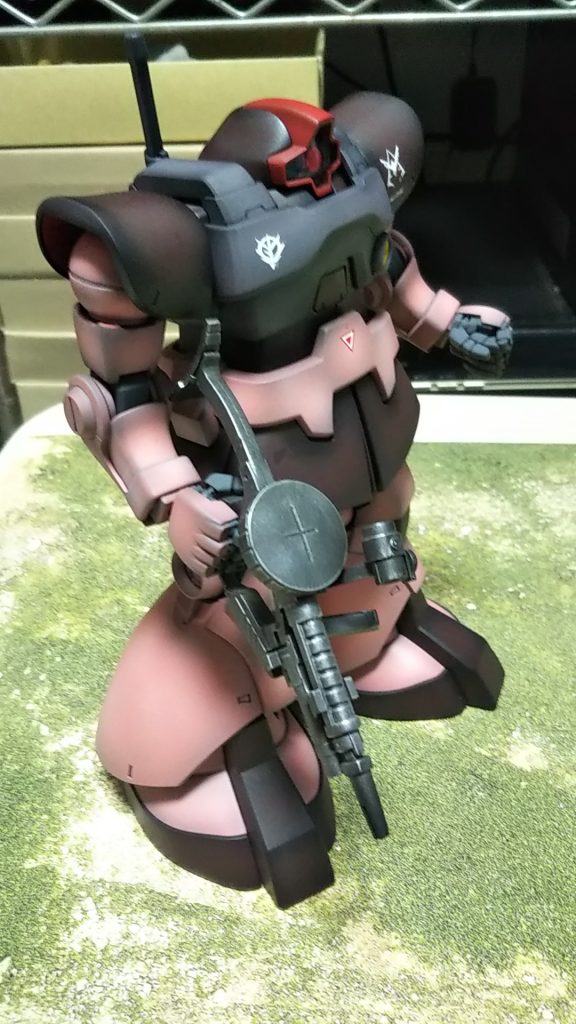 ザク？マシンガン？（自称）装備💦