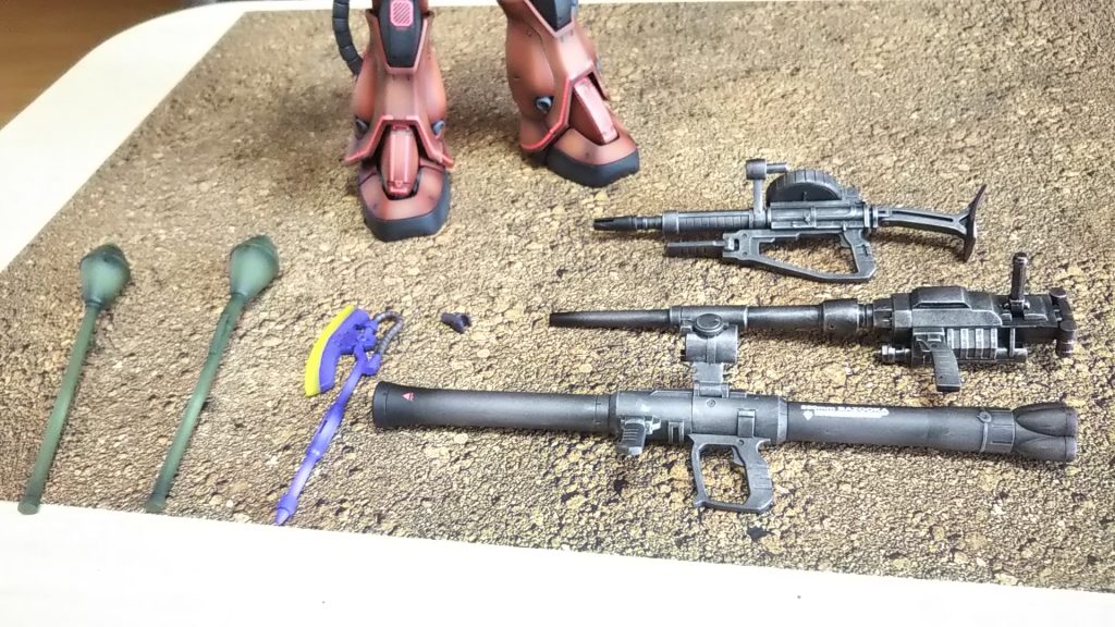 なぜか武器・弾薬が充実ヒートホークは紫派💦