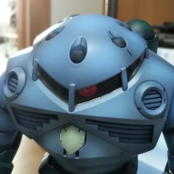 丘（陸）に上がった海モノズゴック再塗装しました💦