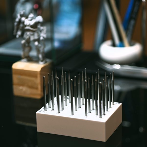 迷っていたスチールバー、ついに買いました。バーニアを薄くするのが好きみたいです。PANTHER STEEL BAR Round/0.4-3.1mm （2枚目）
