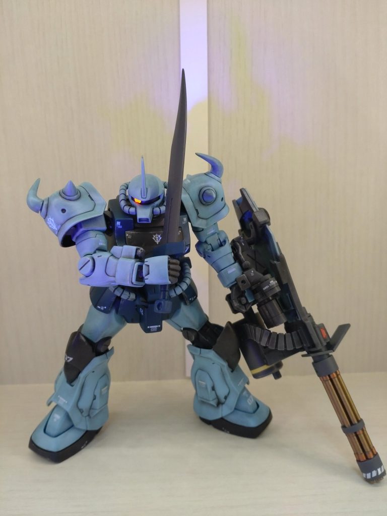 ビコーンポーズで展示中