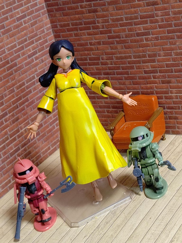 サイズ感 ちょっち小柄です