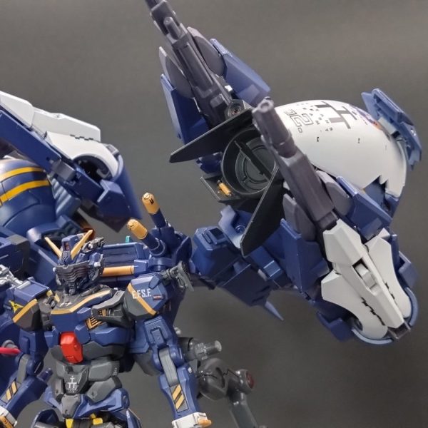 RX-178 黒いガンダム　ドゥー・ムラサメ機　第四兵装　オーガスタ研製対ジオンNT戦用ボール型遠隔攻撃端末機　『キハール』
