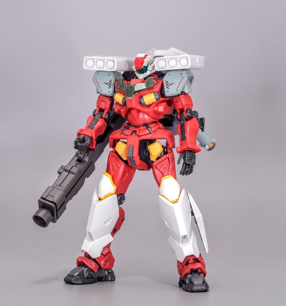 製作開始時の状態です増加装甲は脚部はミカエリス、胸部はサバーニャのものを移植しました