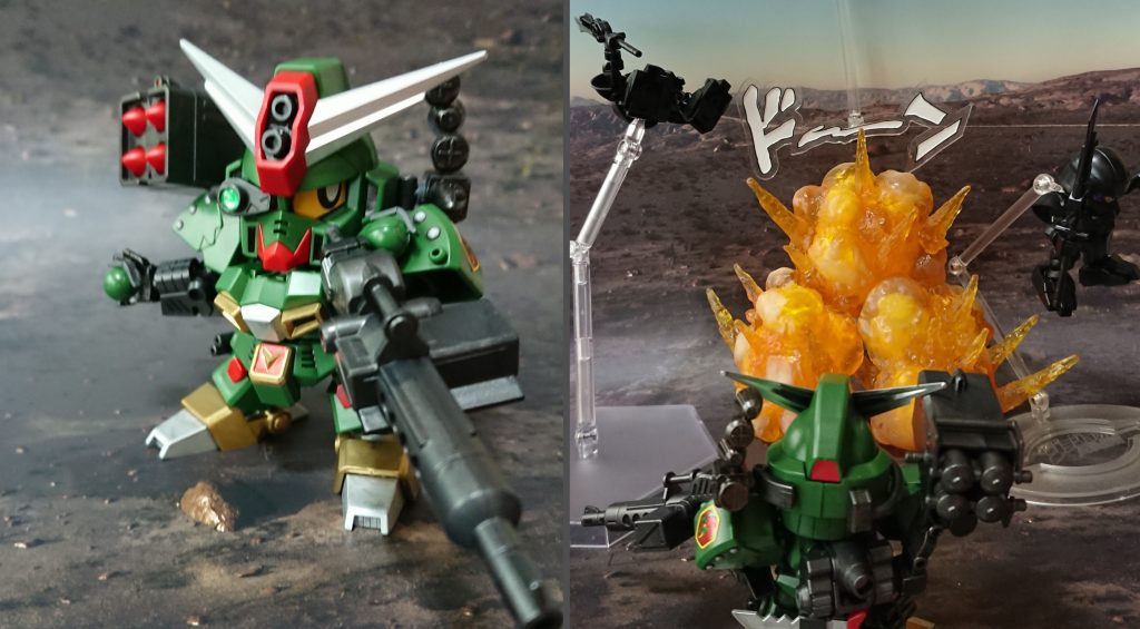 LEGENDBB コマンドガンダム–4枚目/制作者：黒井 響介