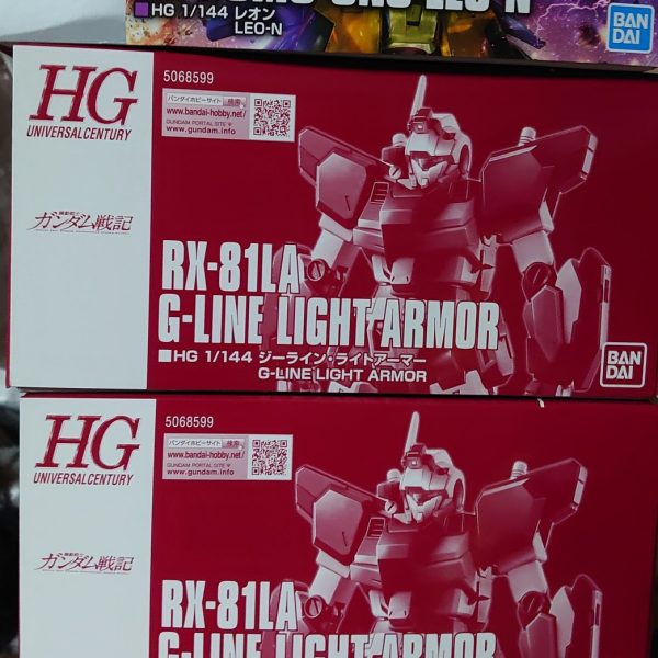 レオスは写真ボケてるけど一応素組RX81LAは改造予定・・・1次で買えなくて2次のとき3個買えたので('ω')（2枚目）
