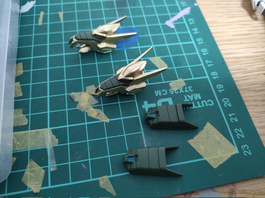 HGドラゴンガンダム全塗装。こいファラオガンダム！もうあの時のおいらじゃない！–4枚目/制作者：ねしあ