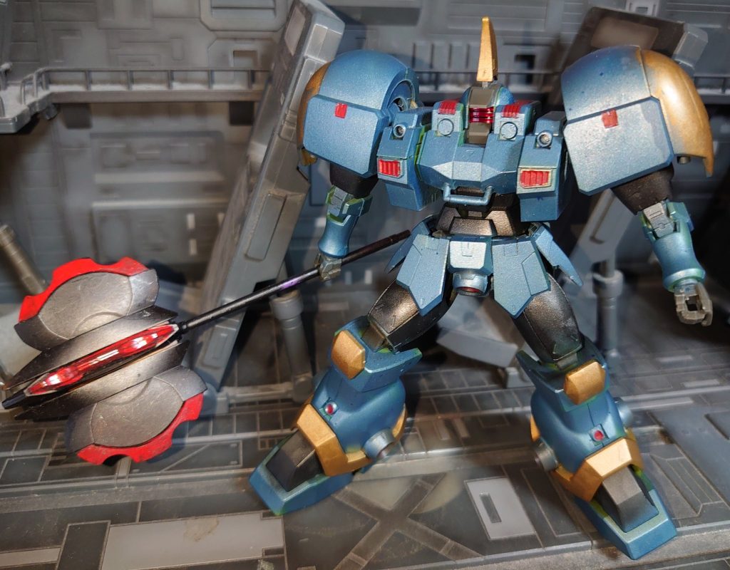 改といってもサンドロック改みたいにほとんど同じです・・・武装と色だけ変更 