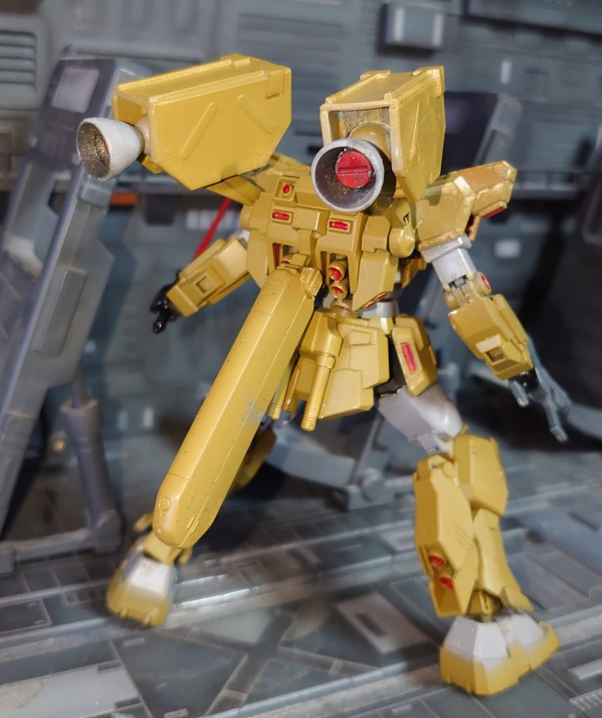 追加ブースターポッドはミキオさん製のスクラッチ（バーニアはヅダかな？）