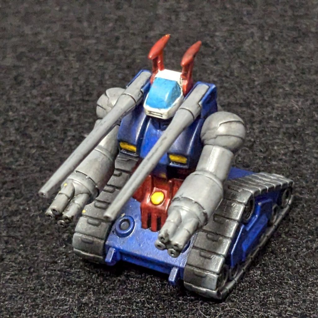 ※専用出品チョコサプ ガンダム ガンタンク 全塗装 ガンプラ 塗装済 完成品 む*ぎ様 チョコサプ 機動戦士ガンダム ガンタンク 塗装完成品