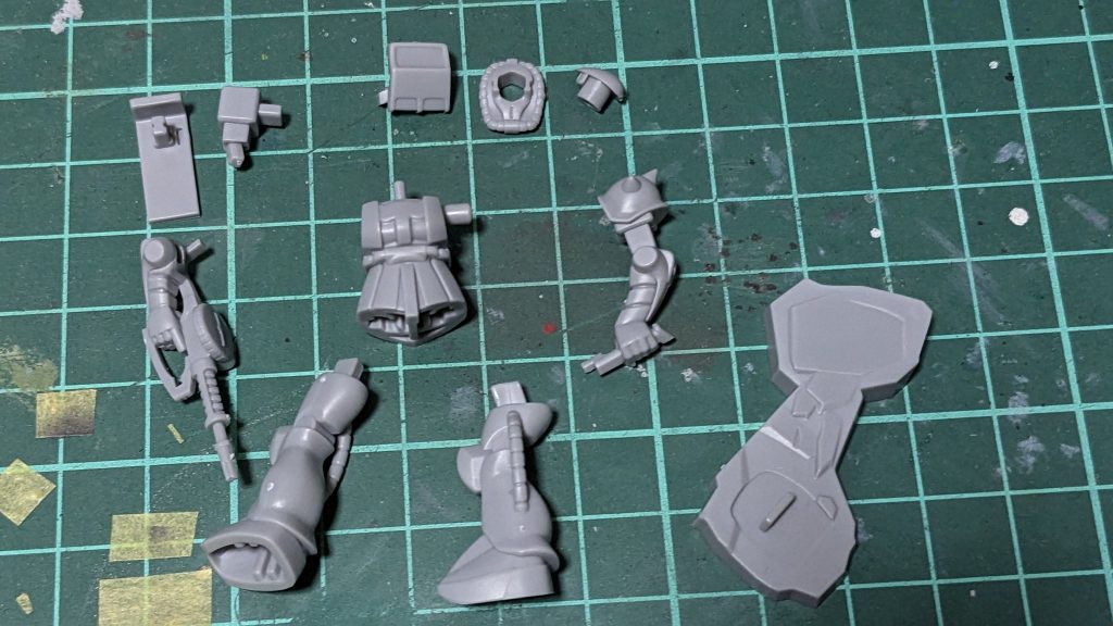 チョコサプ　量産型ザク–2枚目/制作者：LUCIOLE