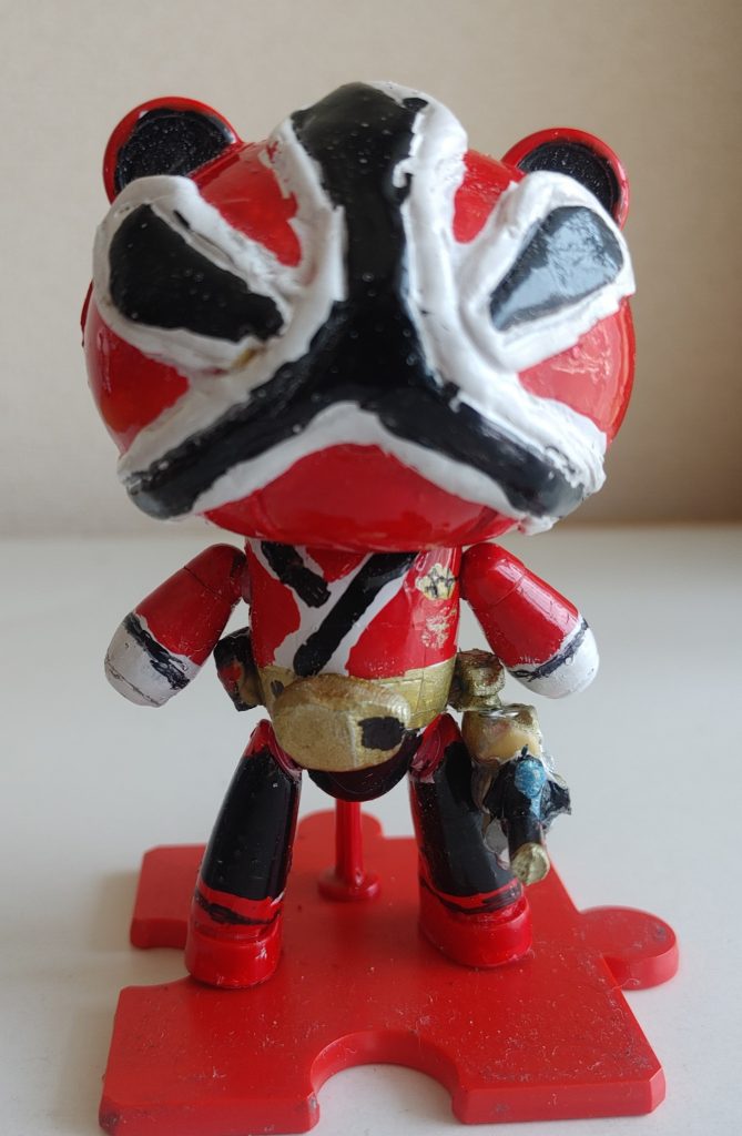 正面。伝統の^_^;エポキシパテメイン。細かいことは、おいおい。