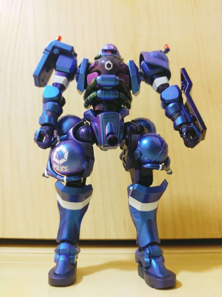 軍警ザクパッケージ風塗装