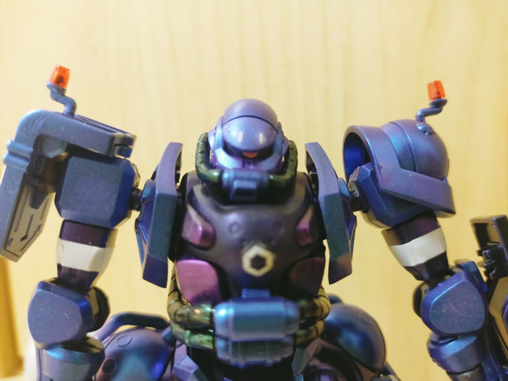 軍警ザクパッケージ風塗装–5枚目/制作者：じゃがいも