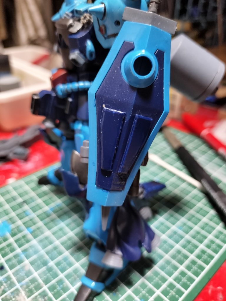 シールドもルナチタニウムを貼り付け(笑)