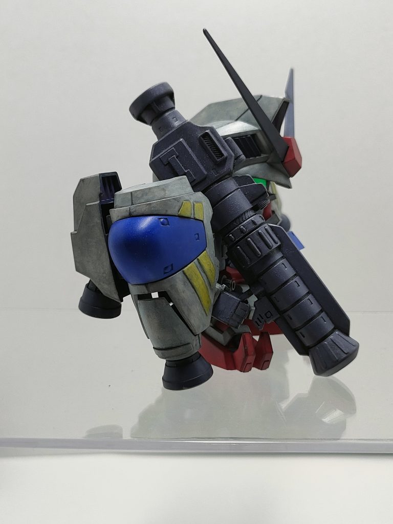 核バズーカもゴツくて良いですね!!BB戦士でも、結構ハイデティールな感じ!!