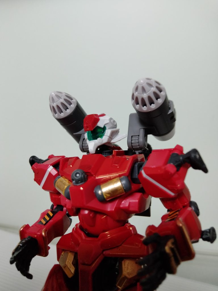 オリジン版キャノンのスプレーミサイルランチャーもよく似合う