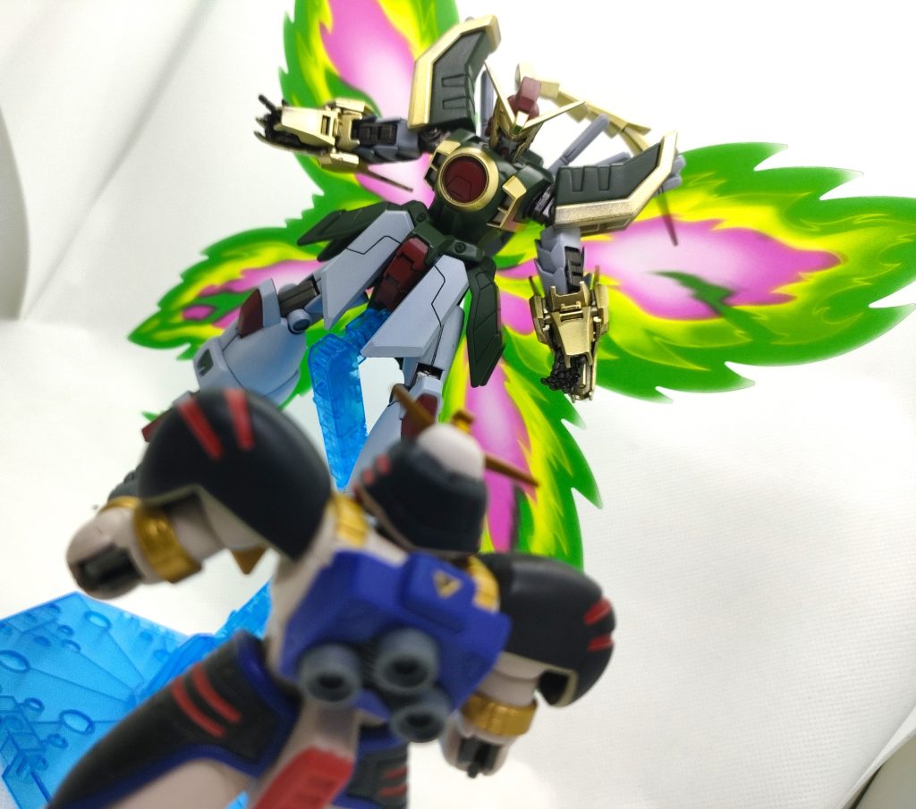 HGドラゴンガンダム全塗装。こいファラオガンダム！もうあの時のおいらじゃない！