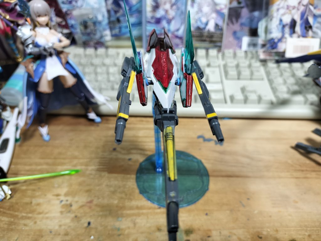 ツインバスタービームライフルとバスタービームライフル装備