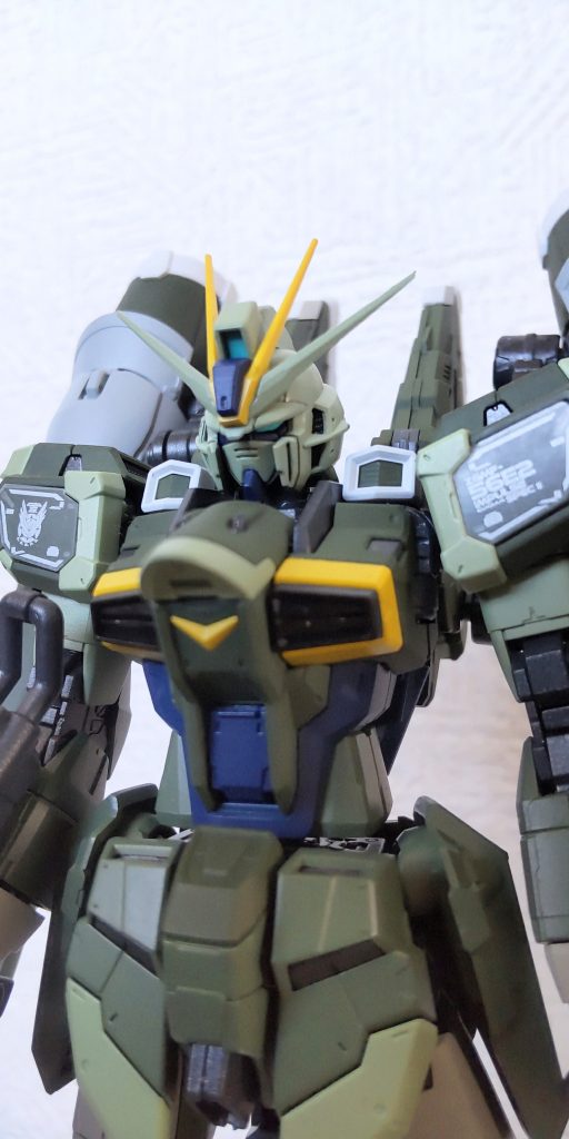 いい加減3体目は覚えてるので説明書など見ずスイスイ組んで塗装に入りました　背中のランチャーは苦労しましたが…