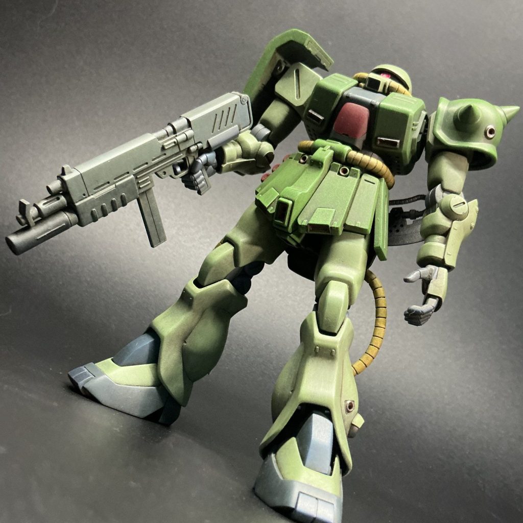 全塗装完成品 1/144 HG ザクII改 HGUC1/144『MS-06 ザクⅡ』改修完成品レビュー | タガタメ