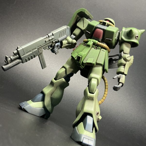 HGUC 1/144 ザクII改 筆塗り全塗装 ～初めての経験はいくつに