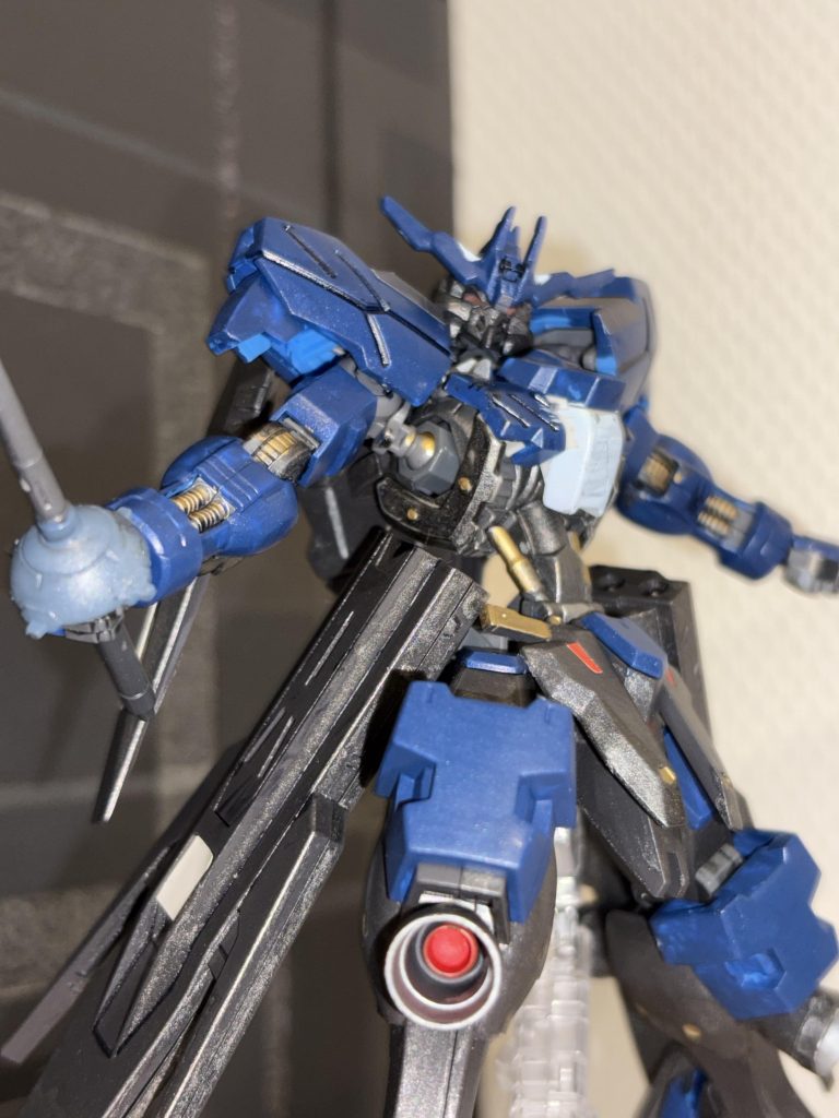 肩の裏塗装サボったのバレちゃう笑