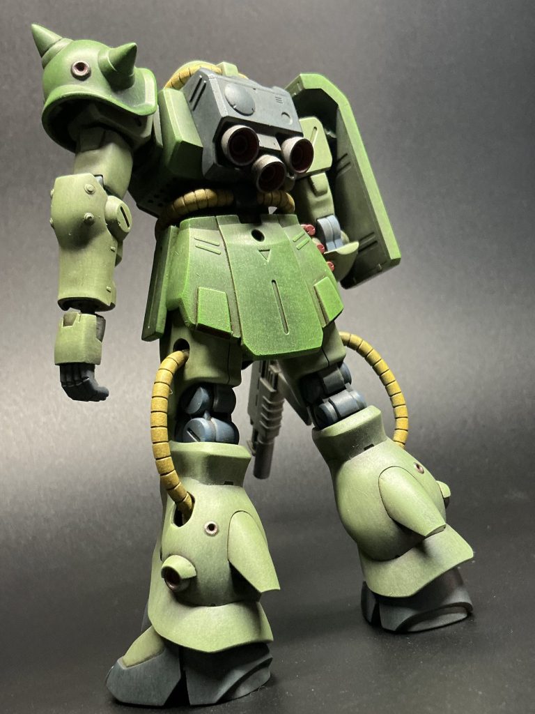 HGUC 1/144 ザクII改 筆塗り全塗装 ～初めての経験はいくつに