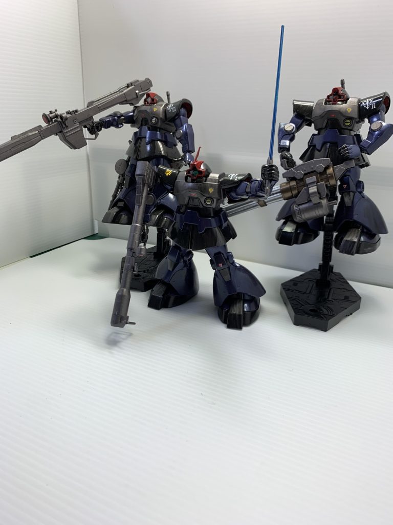 三つ足もいいけど、ファーストのリックドムの方が好きです。