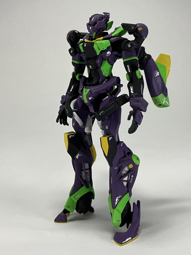 頭部非展開時。もう一体手に入れて零号機作りたくなるくらいこちらもいいフォルムです。