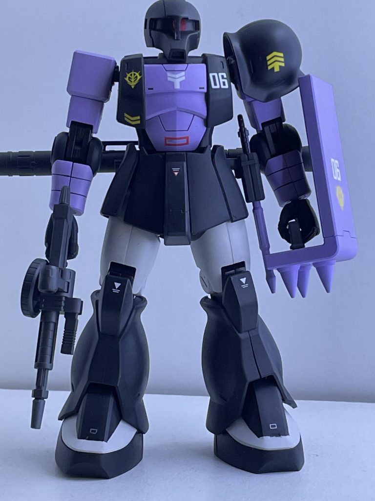 渋いカラーリングが良きです！合わせ目消しとかはしてないです。 