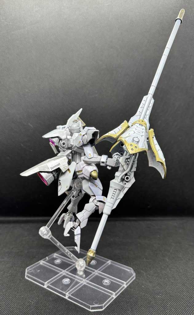 あとツィマッドらしくバーニアっぽいのを増設したった。まぁ満足。