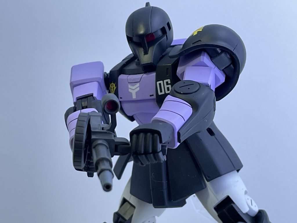 HG ザク1 黒い3連星仕様–3枚目/制作者：KYON太郎